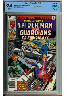 MARVEL TEAM-UP #86 CBCS 9.4 WHITE PAGES front cover
