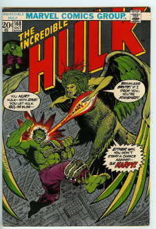 INCREDIBLE HULK #168 6.5 front cover