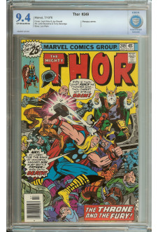 THOR #249 CBCS 9.4 OW/WH PAGES front cover