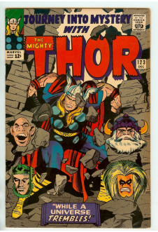JOURNEY INTO MYSTERY #123 6.0 front cover