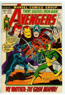 AVENGERS #102 5.0 front cover