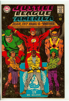 JUSTICE LEAGUE OF AMERICA #57 6.0 front cover