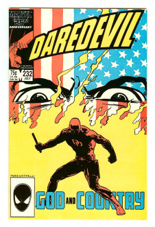 DAREDEVIL #232 8.0 front cover