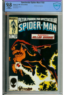 Cover of The Spectacular Spider-Man #102