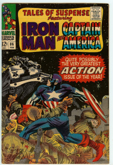 TALES OF SUSPENSE #86 5.0 front cover