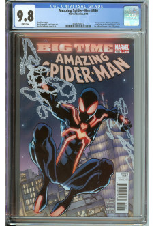 AMAZING SPIDER-MAN #650 CGC 9.8 WHITE PAGES front cover