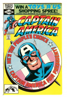 CAPTAIN AMERICA #250 6.5 front cover