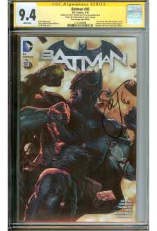 BATMAN #50 CGC 9.4 WHITE PAGES front cover