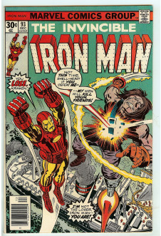 IRON MAN #93 8.5 front cover