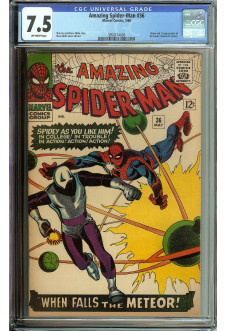 AMAZING SPIDER-MAN #36 CGC 7.5 OW PAGES cover
