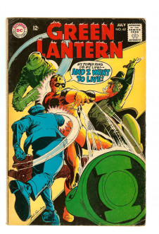 GREEN LANTERN #62 5.0 front cover