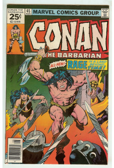 Cover of The Savage Sword of Conan #65