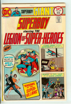 SUPERBOY #208 7.0 front cover