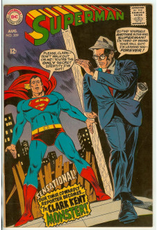 SUPERMAN #209 5.0 front cover