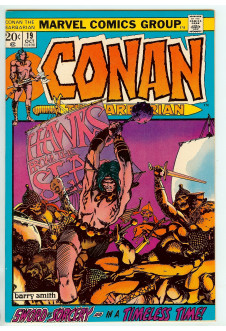 CONAN THE BARBARIAN #19 9.2 front cover