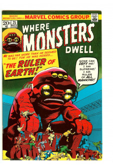 Cover of Where Monsters Dwell #25