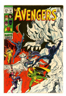 AVENGERS #61 4.5 front cover