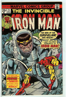 IRON MAN #74 5.0 front cover