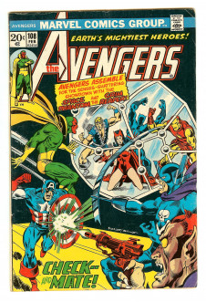 AVENGERS #108 5.0 front cover
