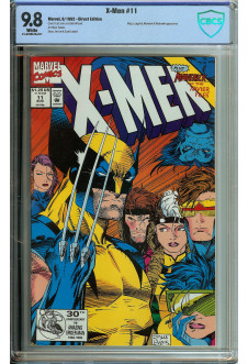 X-MEN #V2 #11 CBCS 9.8 WHITE PAGES front cover