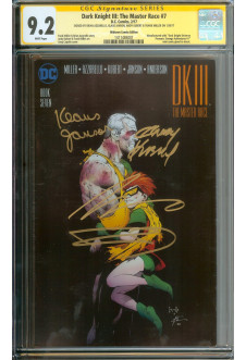 DARK KNIGHT III: THE MASTER RACE #7 CGC 9.2 WHITE PAGES front cover