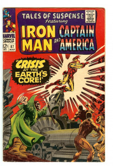 TALES OF SUSPENSE #87 4.5 front cover