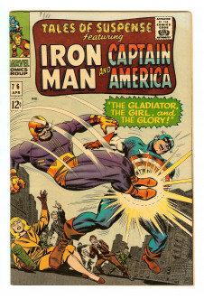 TALES OF SUSPENSE #76 7.5 front cover