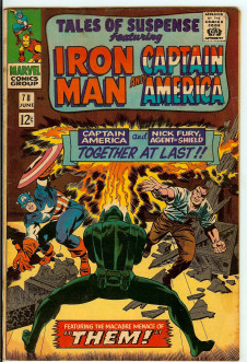 TALES OF SUSPENSE #78 5.0 front cover