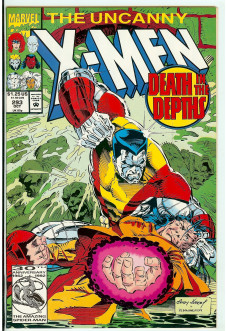 X-MEN #293 8.5 front cover