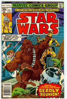STAR WARS #13 7.5 front cover