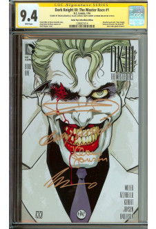 DARK KNIGHT III: THE MASTER RACE #1 CGC 9.4 WHITE PAGES front cover