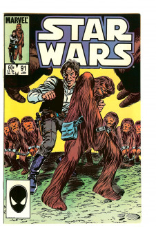 STAR WARS #91 7.5 front cover