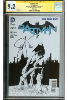 BATMAN #26 CGC 9.2 WHITE PAGES front cover