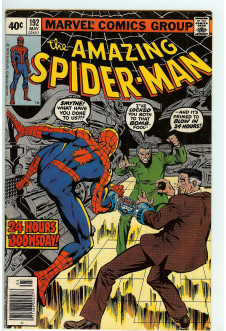 AMAZING SPIDER-MAN #192 5.0 front cover