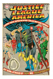 JUSTICE LEAGUE OF AMERICA #53 6.0 front cover