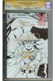 DARK KNIGHT III: THE MASTER RACE #1 CGC 9.6 WHITE PAGES front cover