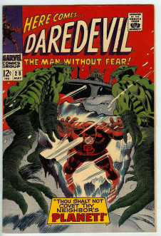 DAREDEVIL #28 5.5 front cover
