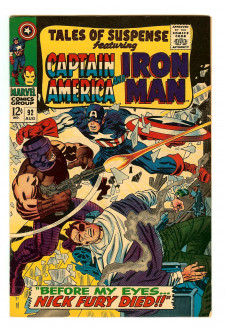 TALES OF SUSPENSE #92 7.0 front cover