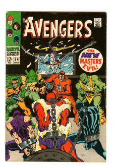 AVENGERS #54 5.5 front cover