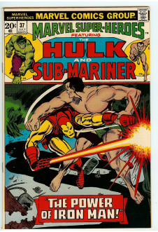 Cover of Marvel Super-Heroes #37