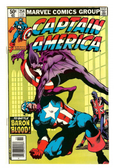 CAPTAIN AMERICA #254 7.0 front cover