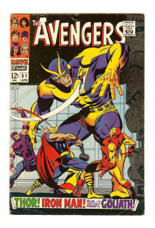 AVENGERS #51 3.5 front cover