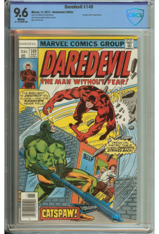 DAREDEVIL #149 CBCS 9.6 WHITE PAGES front cover