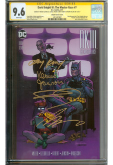 DARK KNIGHT III: THE MASTER RACE #7 CGC 9.6 WHITE PAGES front cover