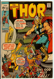 THOR #181 4.0 front cover