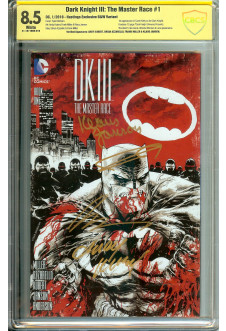 DARK KNIGHT III: THE MASTER RACE #1 CBCS 8.5 WHITE PAGES front cover