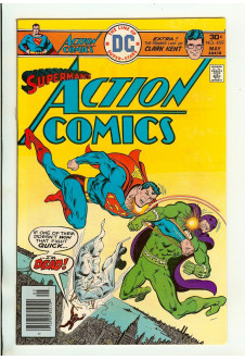 ACTION COMICS #459 8.5 front cover