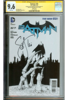 BATMAN #26 CGC 9.6 WHITE PAGES front cover