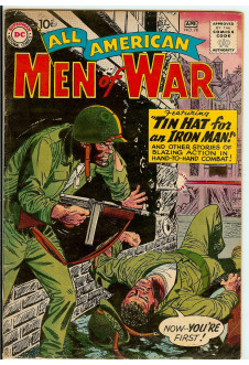 ALL AMERICAN MEN OF WAR #78 5.0 front cover
