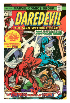 DAREDEVIL #127 7.5 front cover